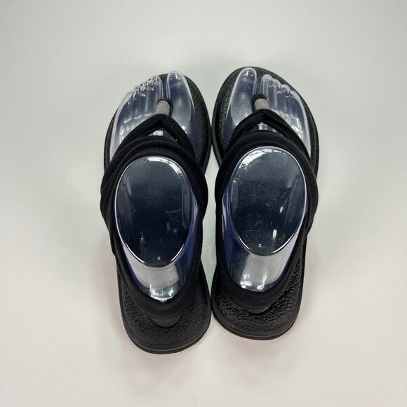 Sanuk Yoga Sling 2 Black Comfortable Casual Sandals SWS10001 Women's Size 7 - Picture 6 of 9